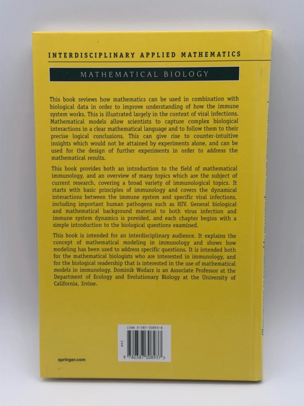 Killer Cell Dynamics: Mathematical and Computational Approaches to Immunology HC